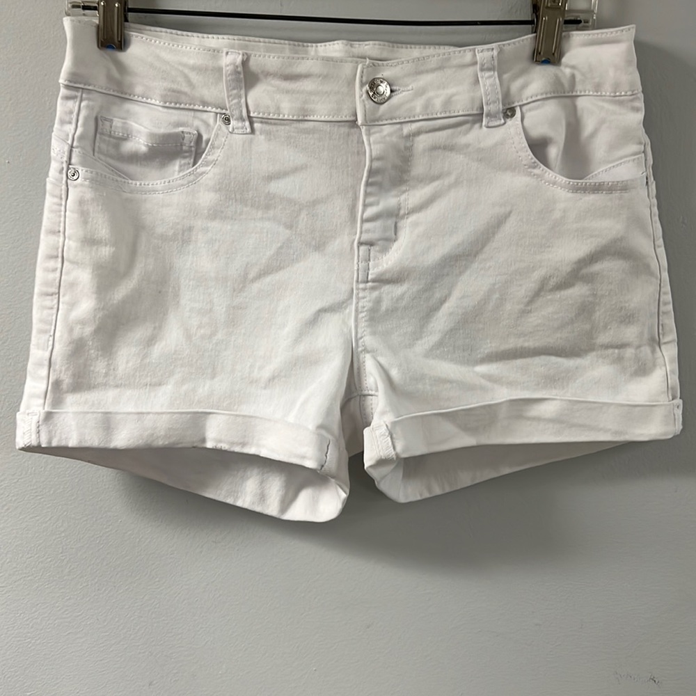 White Denim Shorts from Forever 21